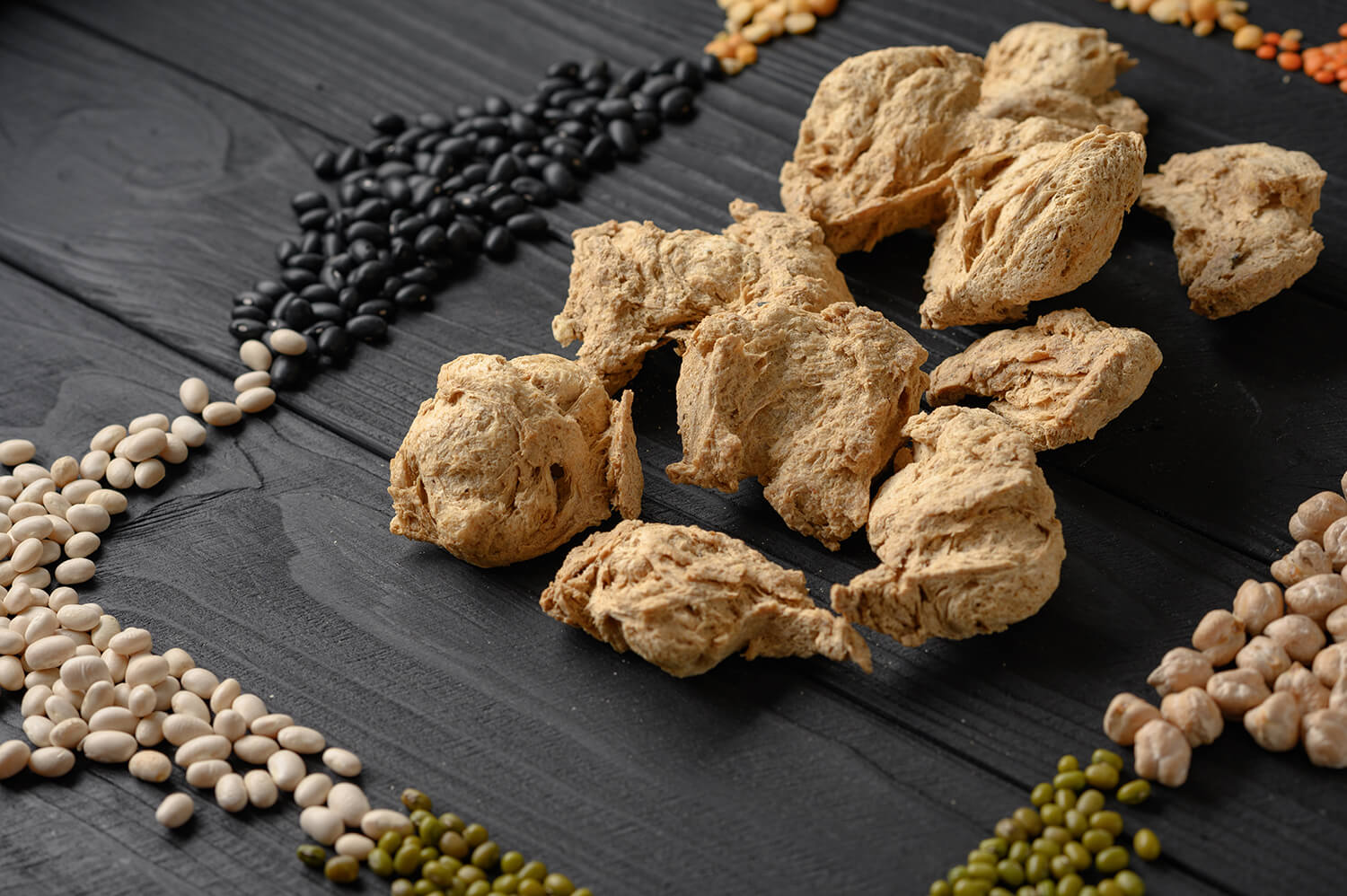 Carne de soya texturizada